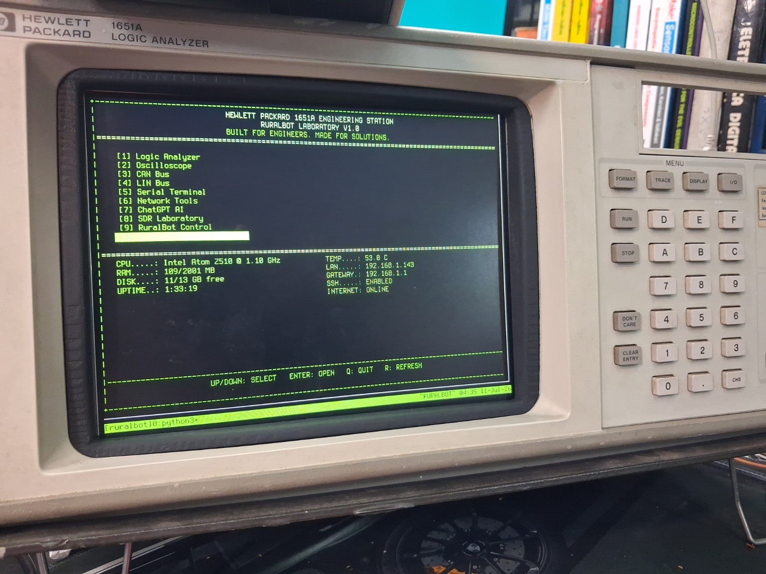 HP1651A Engineering Station